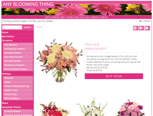 Tablet Screenshot of anybloomingthing.com